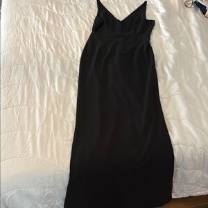 Elegant Black Sleeveless Dress